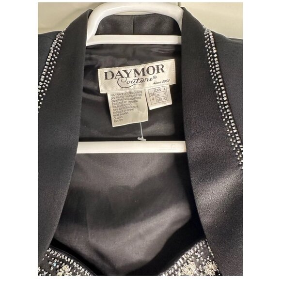 Y2K Daymor Couture Gown & Bolero Jacket Beaded Sweetheart Bodice 4 evening wear - Picture 2 of 14